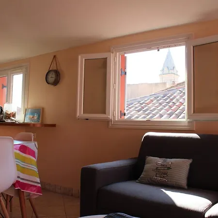 La Tropezienne, Duplex 73 M2, 100 M Du Port, Climatisation, Grande Terrasse Apartamento *