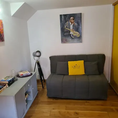 شقة La Tropezienne, Duplex 73 M2, 100 M Du Port, Climatisation, Grande Terrasse ساناري سور مير